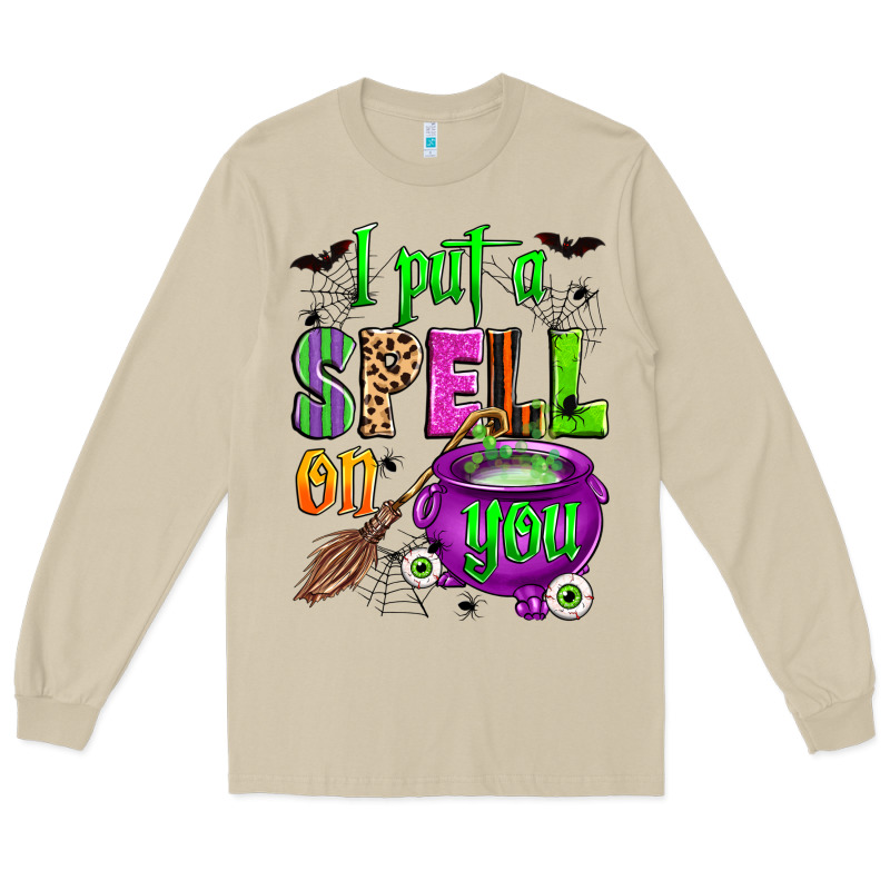 I Put A Spell On You Long Sleeve Tee by Zillion Design Studio | Teevron