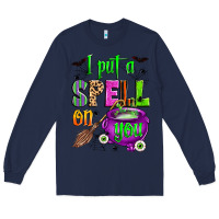 Navy i put a spell on you Long Sleeve Tee - Zillion Design Studio