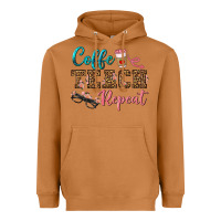 Meerkat coffee teach repeat Heavyweight Hoodie - BundleAndBundleShop