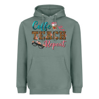 Sage coffee teach repeat Heavyweight Hoodie - BundleAndBundleShop