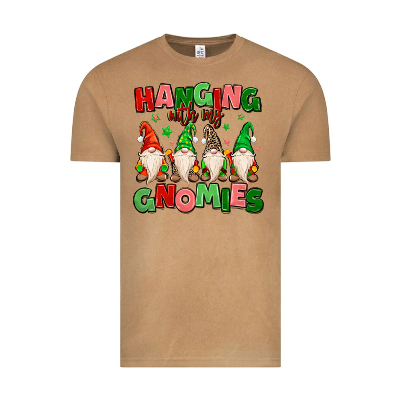 Hanging With My Gnomies Vintage Tee by MaliasSmallBusiness | Teevron