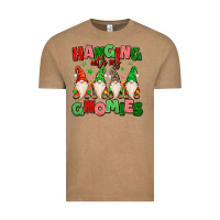 Vintage Coffee hanging with my gnomies Vintage Tee - MaliasSmallBusiness