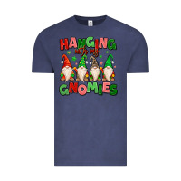 Vintage Denim hanging with my gnomies Vintage Tee - MaliasSmallBusiness