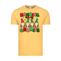 Vintage Mustard hanging with my gnomies Vintage Tee - MaliasSmallBusiness