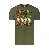 Vintage Olive hanging with my gnomies Vintage Tee - MaliasSmallBusiness