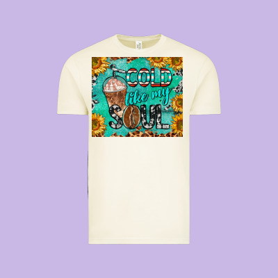 Cold Like My Soul Vintage Tee Designed By Barkaloodesign