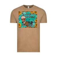Vintage Coffee cold like my soul Vintage Tee - BarkalooDesign