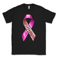 Black Breast Cancer Ribbon Baseball Classic Tee - texasbilliewilder