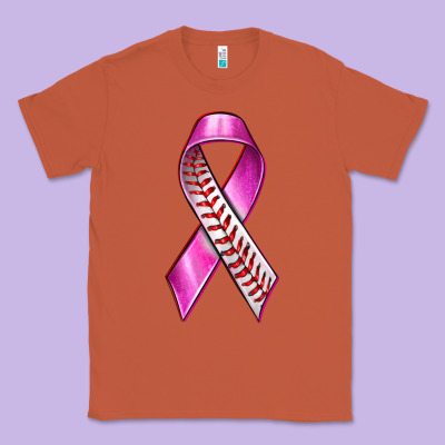Breast Cancer Ribbon Baseball Classic Tee Designed By Texasbilliewilder