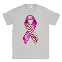 Moon Dust Breast Cancer Ribbon Baseball Classic Tee - texasbilliewilder