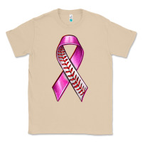 Mushroom Breast Cancer Ribbon Baseball Classic Tee - texasbilliewilder