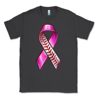 Smoke Breast Cancer Ribbon Baseball Classic Tee - texasbilliewilder