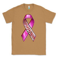 Toasted Coconut Breast Cancer Ribbon Baseball Classic Tee - texasbilliewilder