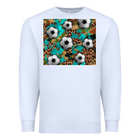 White soccer Premium Sweatshirt - Artiststas