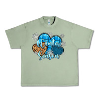 Oil Green snow hearts winter season Urban Heavy Tee - Zillion Design Studio