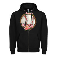 Black western baseball with roses Zipper Hoodie - HRA Design Shop
