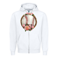 White western baseball with roses Zipper Hoodie - HRA Design Shop