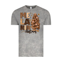 Cloud Rock melanin christmas with christmas tree Vintage Tee - MaliasSmallBusiness