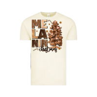 Vintage Arctic melanin christmas with christmas tree Vintage Tee - MaliasSmallBusiness