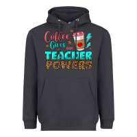 Smoke coffee gives me teacher powers Heavyweight Hoodie - BundleAndBundleShop