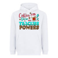 White coffee gives me teacher powers Heavyweight Hoodie - BundleAndBundleShop