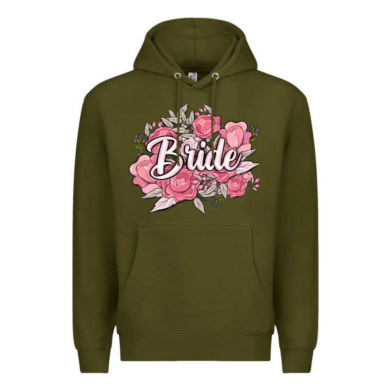 Bride Premium Hoodie by MaliasSmallBusiness | Teevron