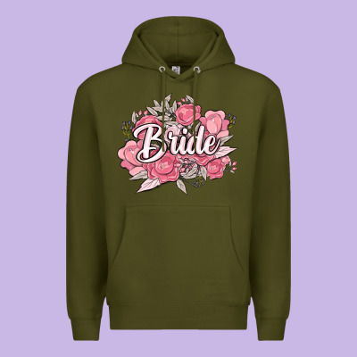 Bride Premium Hoodie Designed By Maliassmallbusiness