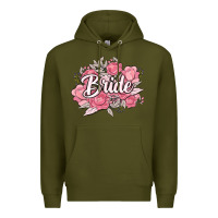 Army Green bride Premium Hoodie - MaliasSmallBusiness