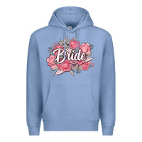 Colony Blue bride Premium Hoodie - MaliasSmallBusiness