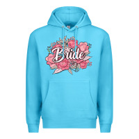 Ocean Blue bride Premium Hoodie - MaliasSmallBusiness