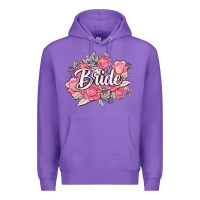 Purple bride Premium Hoodie - MaliasSmallBusiness