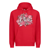 Red bride Premium Hoodie - MaliasSmallBusiness