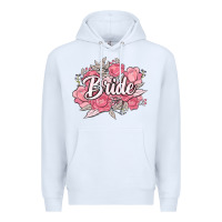 White bride Premium Hoodie - MaliasSmallBusiness