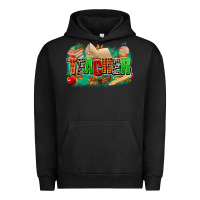 Pigment Black teacher fall Urban Hoodie - MaliasSmallBusiness