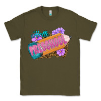 Army Green hello preschool Classic Tee - RanaPortraitStore