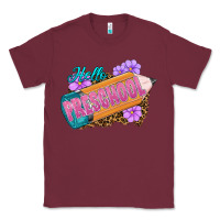 Burgundy hello preschool Classic Tee - RanaPortraitStore