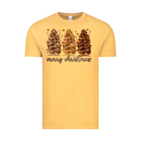 Vintage Mustard melanin christmas trees Vintage Tee - MaliasSmallBusiness