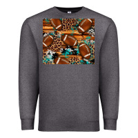 Charcoal Heather football tumbler Premium Sweatshirt - Artiststas