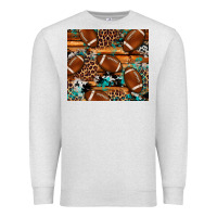 Oatmeal Heather football tumbler Premium Sweatshirt - Artiststas