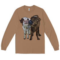 Two Heifer Cows Long Sleeve Tee | Teevron