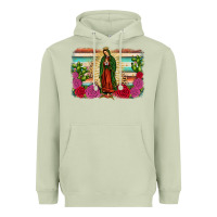 Matcha western our lady of guadalupe Heavyweight Hoodie - JahusDesignShop
