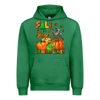 Emerald fall for jesus he never leaves Urban Hoodie - MaliasSmallBusiness