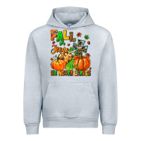 Heather Grey fall for jesus he never leaves Urban Hoodie - MaliasSmallBusiness