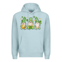 Blue Mist st. patrick's day gnomes Premium Hoodie - MaliasSmallBusiness