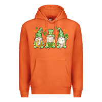 Carrot st. patrick's day gnomes Premium Hoodie - MaliasSmallBusiness