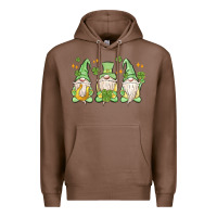 Chestnut st. patrick's day gnomes Premium Hoodie - MaliasSmallBusiness