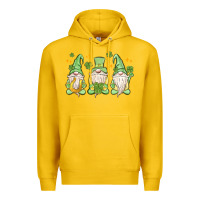 Lemon st. patrick's day gnomes Premium Hoodie - MaliasSmallBusiness