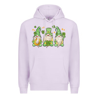 Lilac st. patrick's day gnomes Premium Hoodie - MaliasSmallBusiness