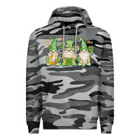 Slate Camo st. patrick's day gnomes Premium Hoodie - MaliasSmallBusiness