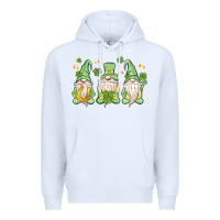 White st. patrick's day gnomes Premium Hoodie - MaliasSmallBusiness